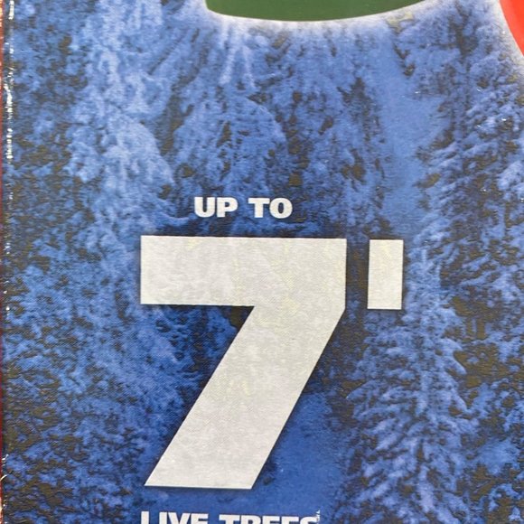 Home Logic Metal Christmas Tree Stand Up to 7 Ft Holiday Red Green New - Picture 3 of 10